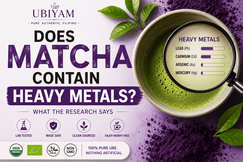 Matcha Contain Heavy Metals