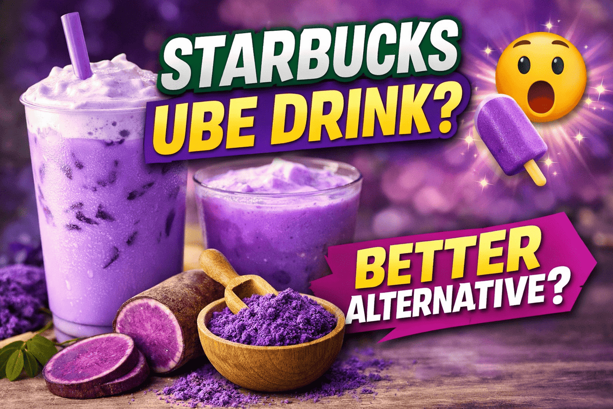 Starbucks Ube Drink
