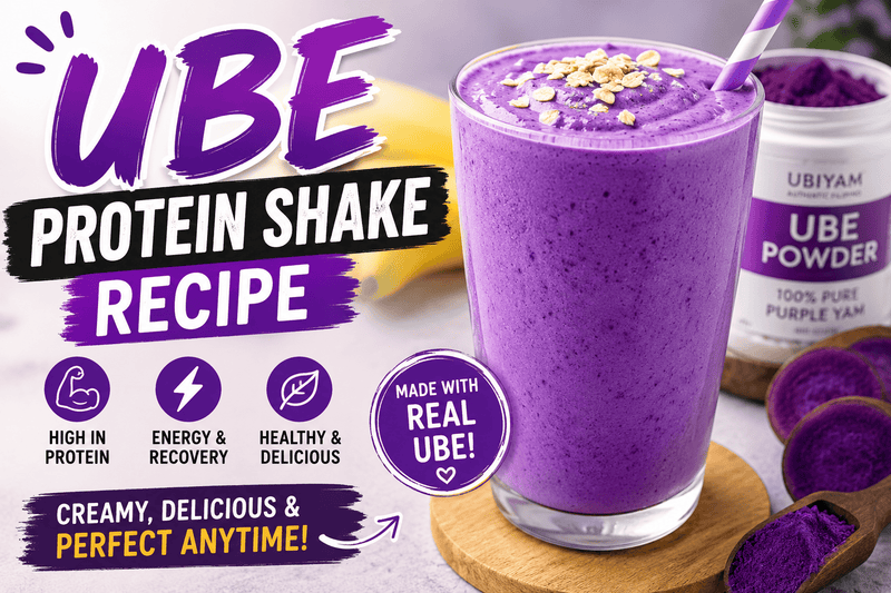Ube Protein Shake Recipe