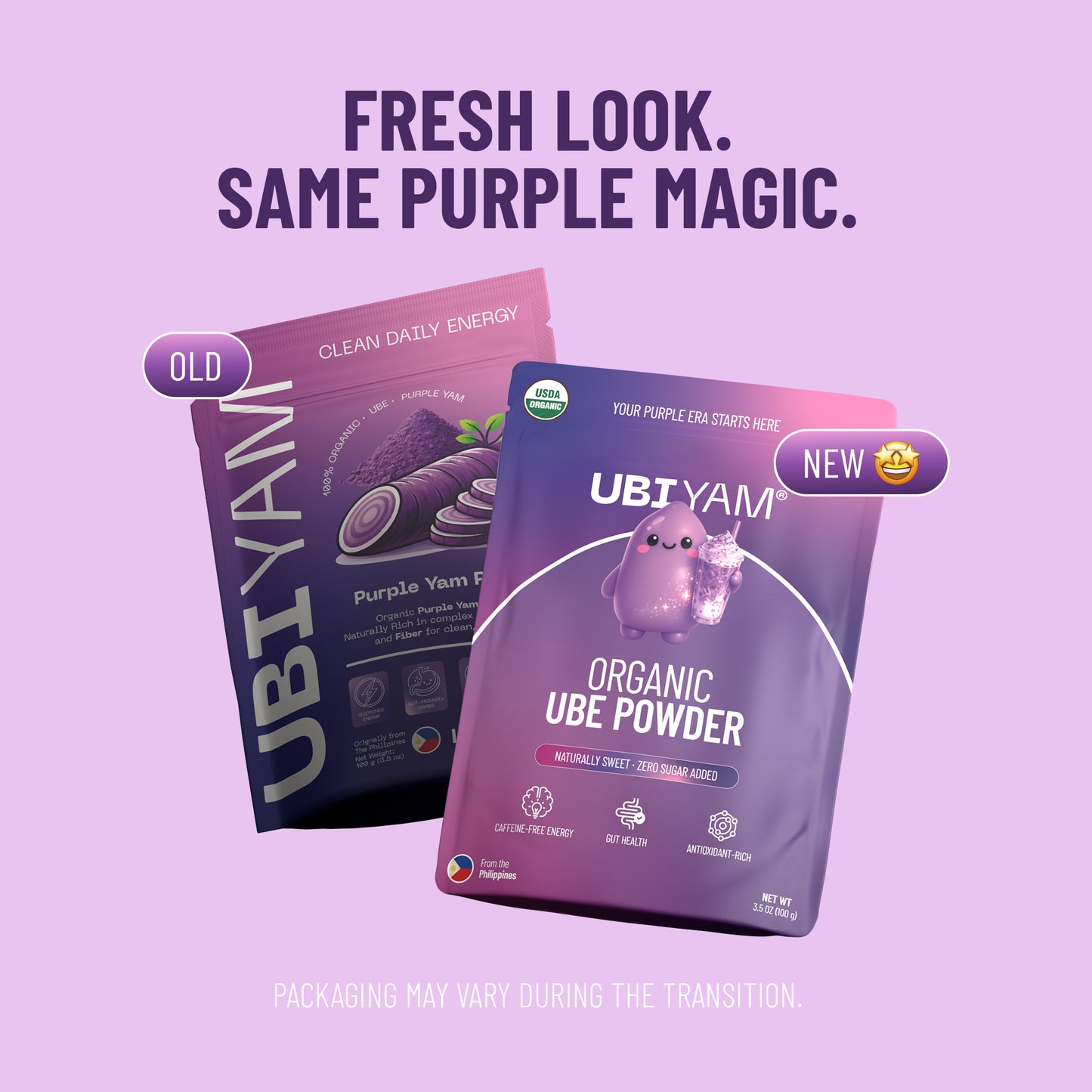 Organic UBE Powder