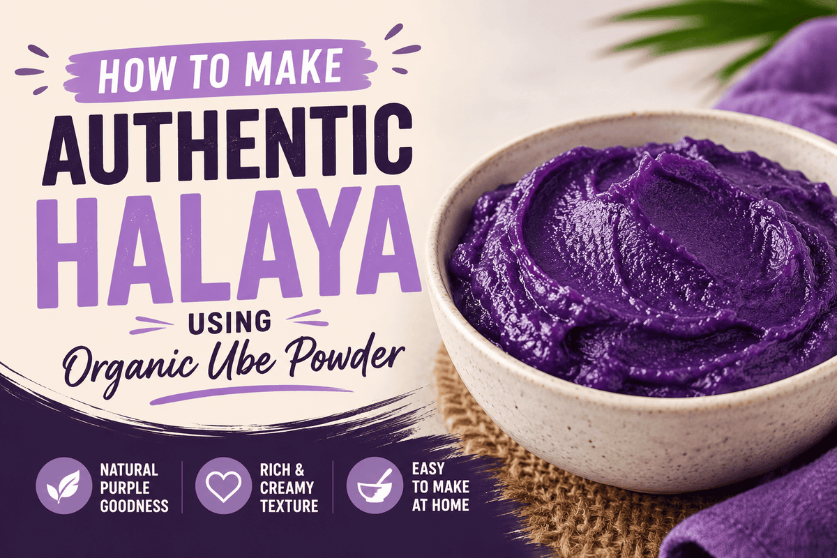 Authentic Halaya Organic Ube Powder