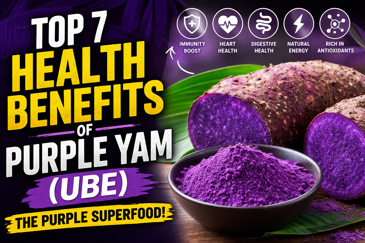 Health Benefits Purple Yam Ube