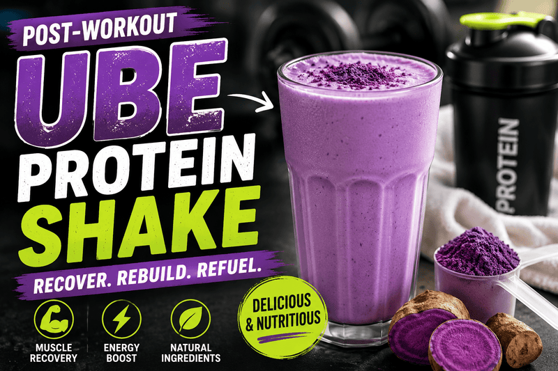 Post-Workout Ube Protein Shake Recipe
