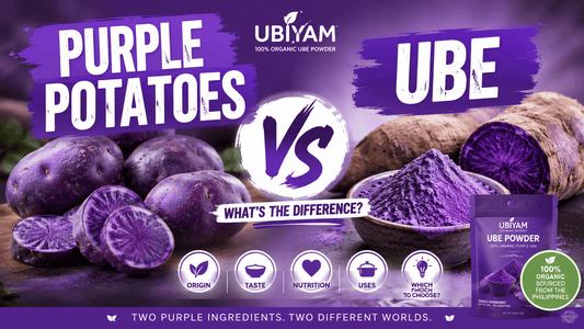 Purple Potatoes vs Ube