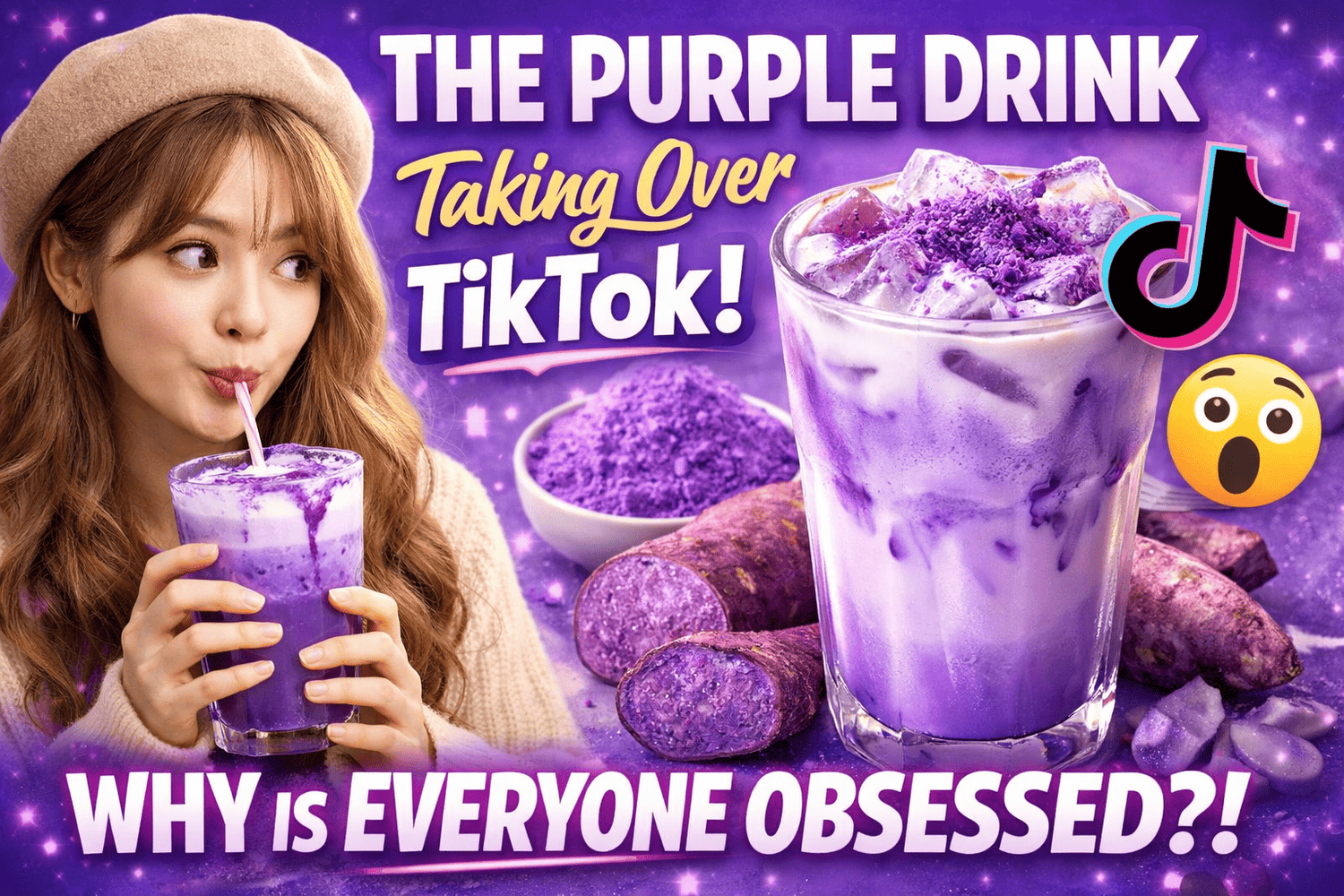 The Purple Drink Taking Over TikTok
