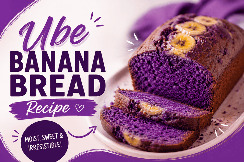 Ube Banana Bread Recipe
