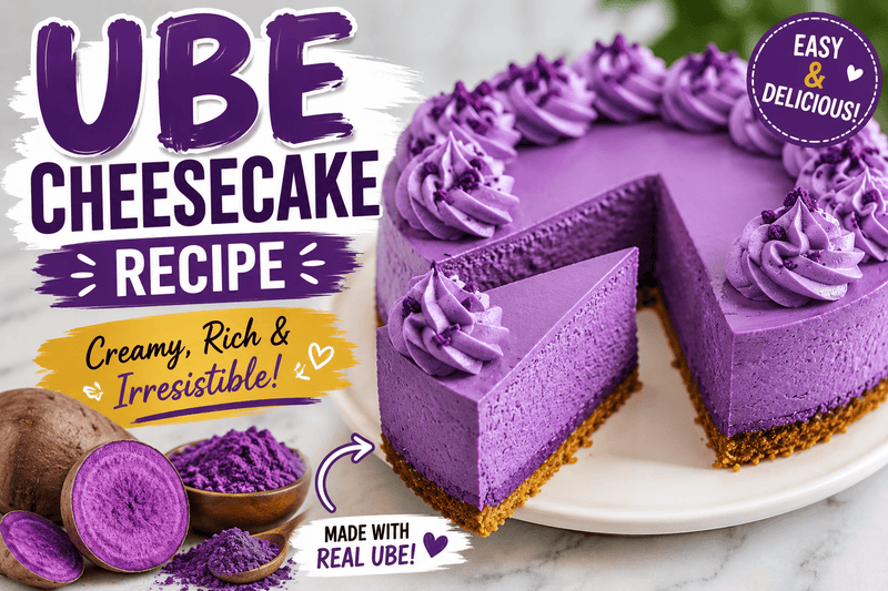 Ube Cheesecake Recipe