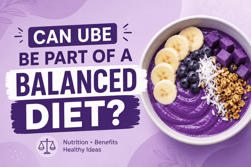 Ube balanced diet