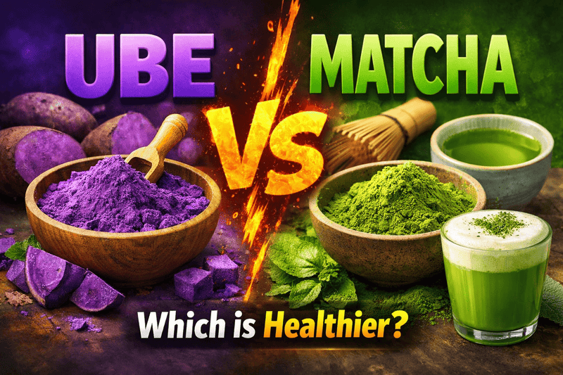 Ube vs Matcha