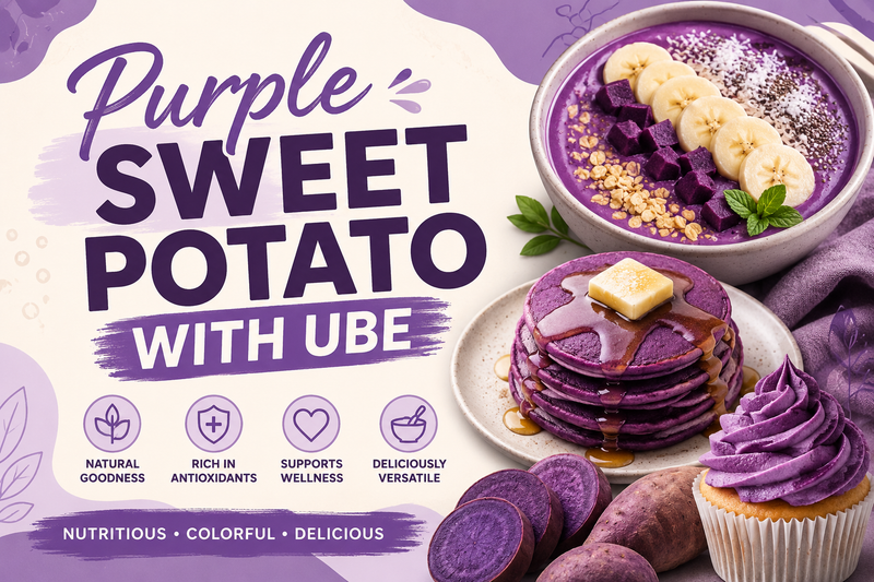 purple sweet potato ube
