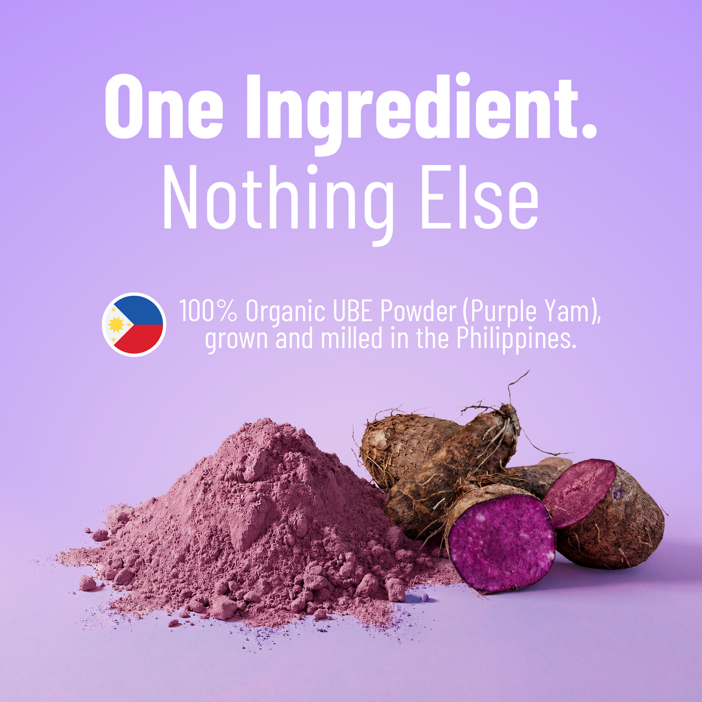 Organic UBE Powder