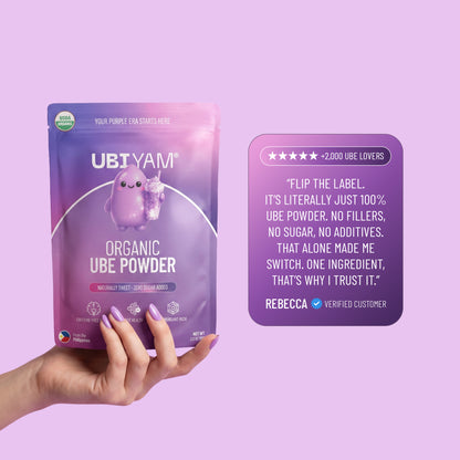 Organic UBE Powder