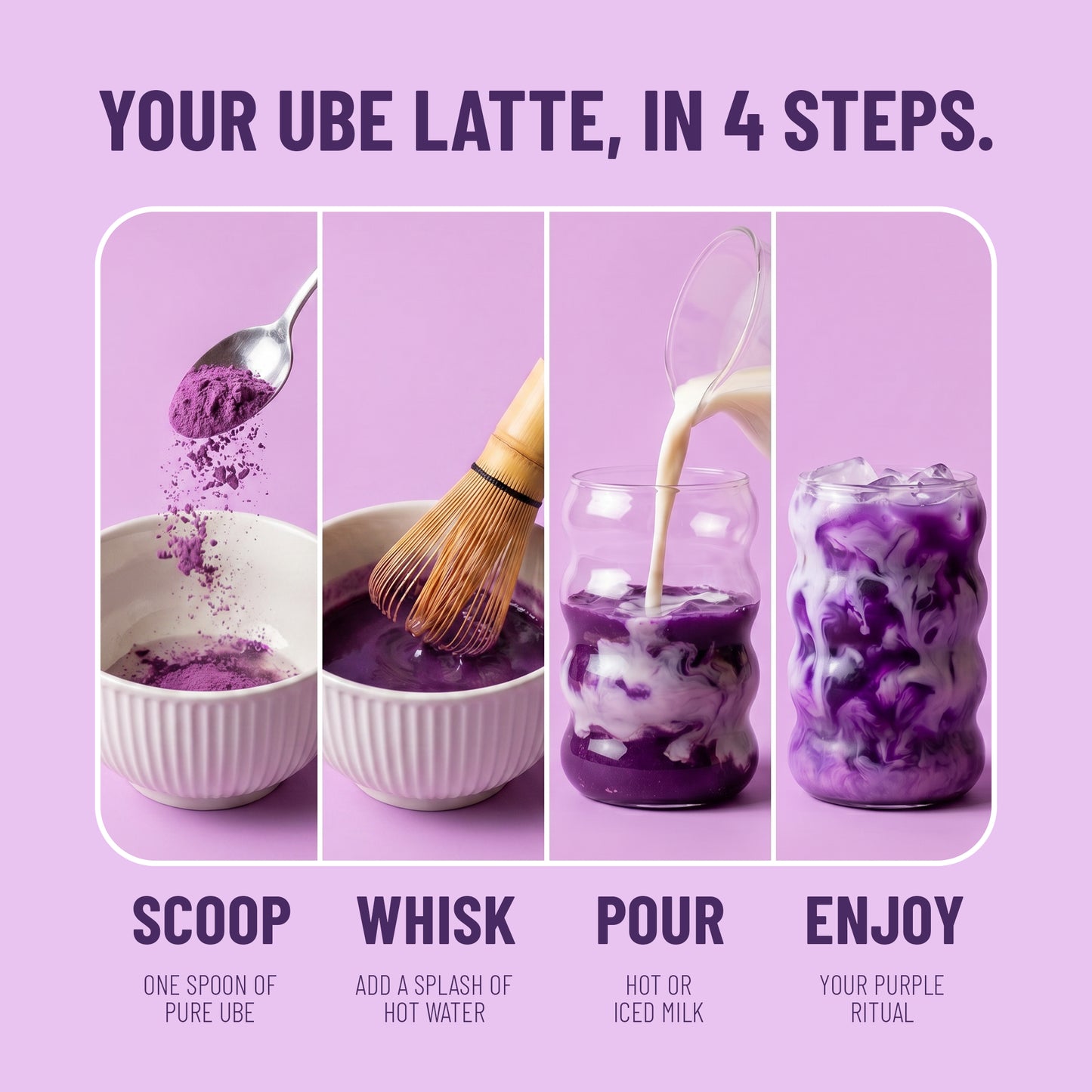 Organic UBE Powder