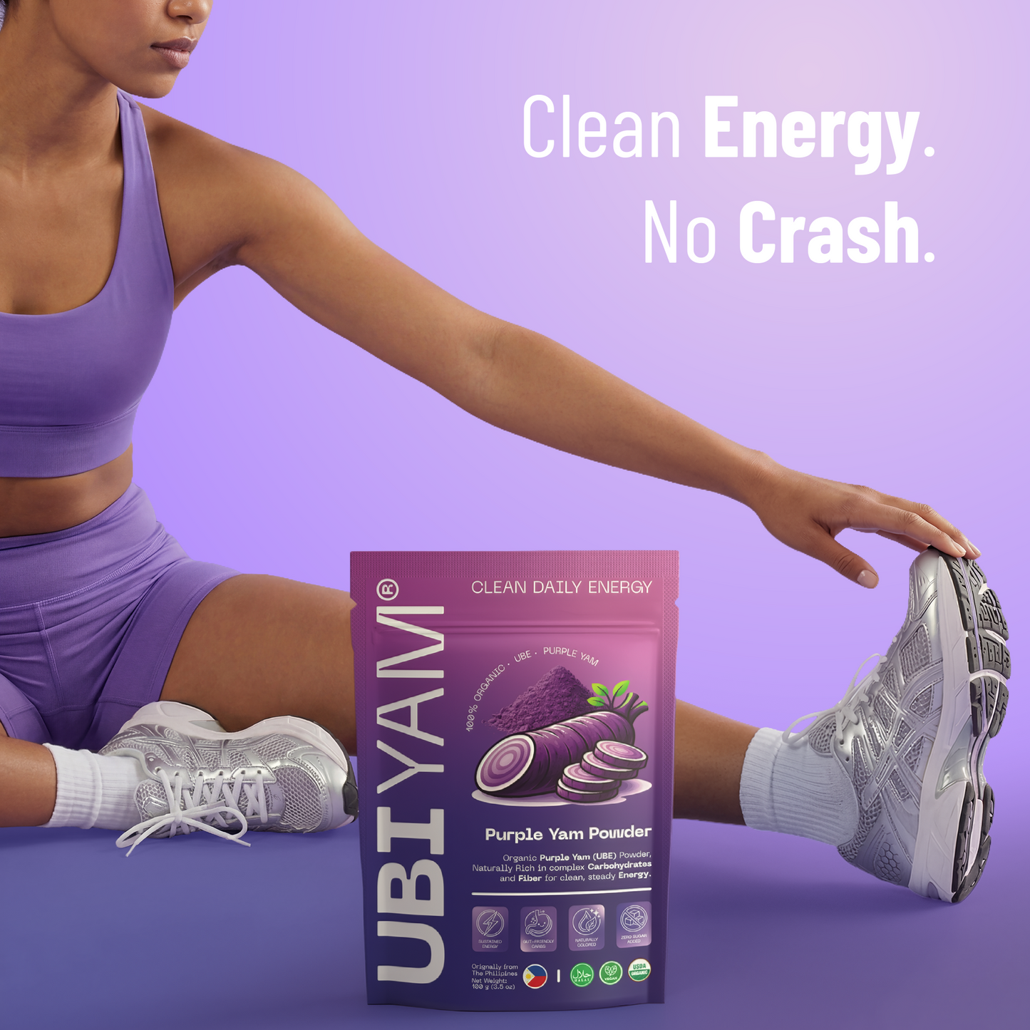 Organic UBE Powder