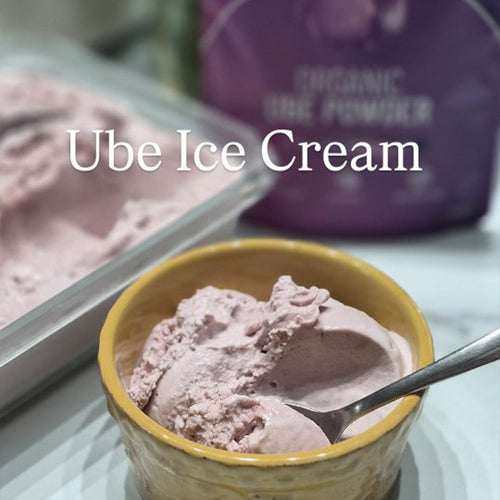 Ube ice cream
