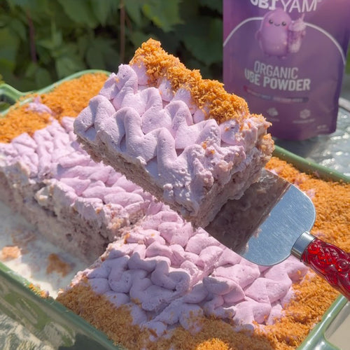 Ube tres leches